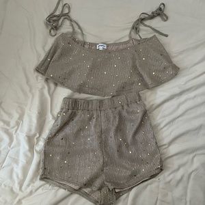 Revolve Superdown Two Piece Set